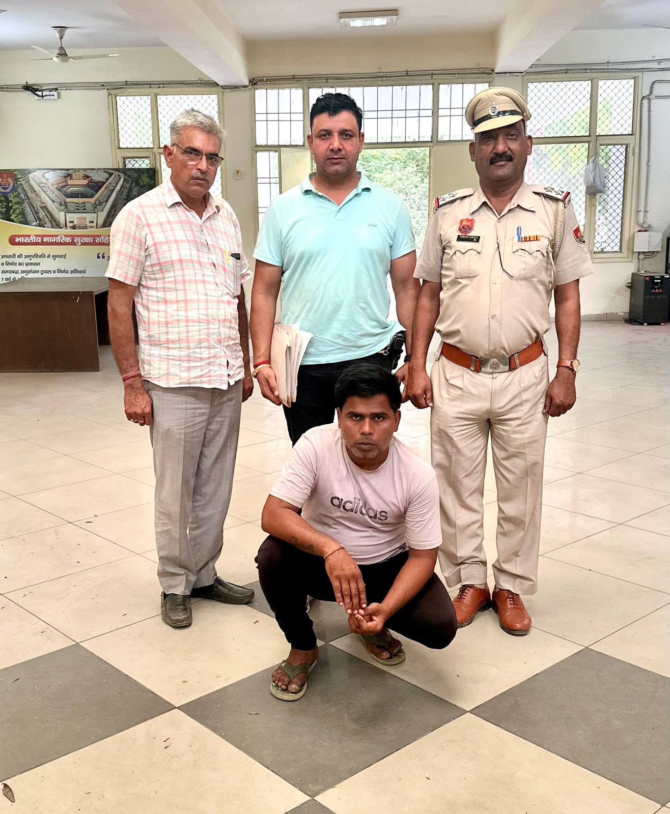 the-accused-who-was-absconding-since-2015-was-arrested-by-the-team-of-police-station-city-ballabhgarh